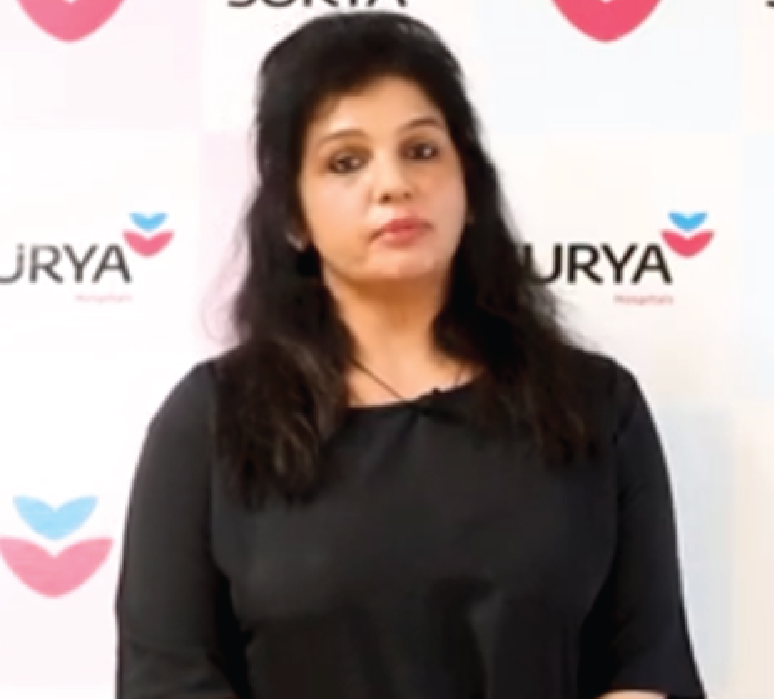 Dr. Mandakini Sharma, Antenatal Expert at Surya Hospitals in Jaipur